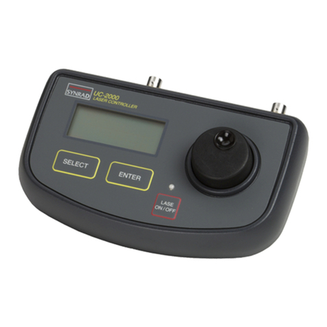 Synrad UC-2000 Manuale utente Synrad UC-2000 Manuale utente