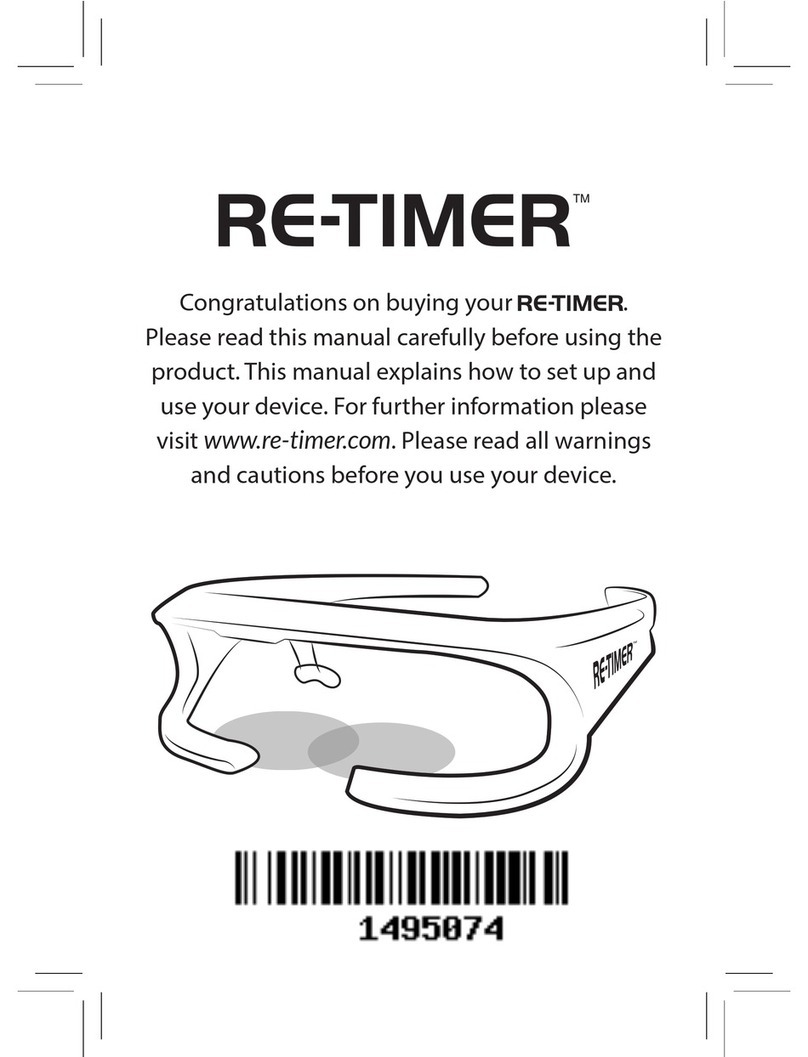 RE-TIMER RE-TIMER Manuale utente