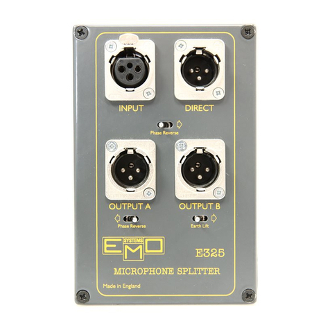 EMO Systems E335 Manuale utente