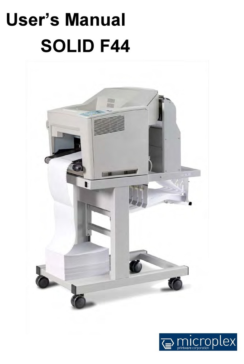 Microplex SOLID F44 Manuale utente