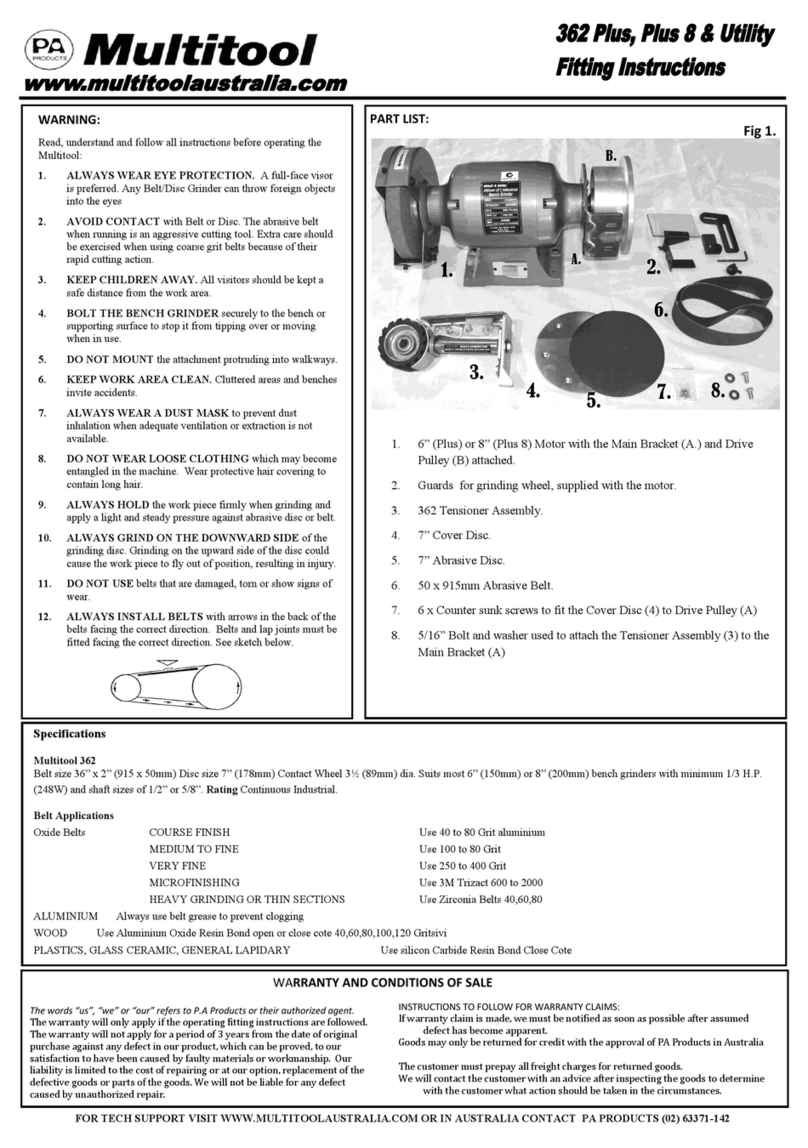 Multitool 362 Plus Manuale utente
