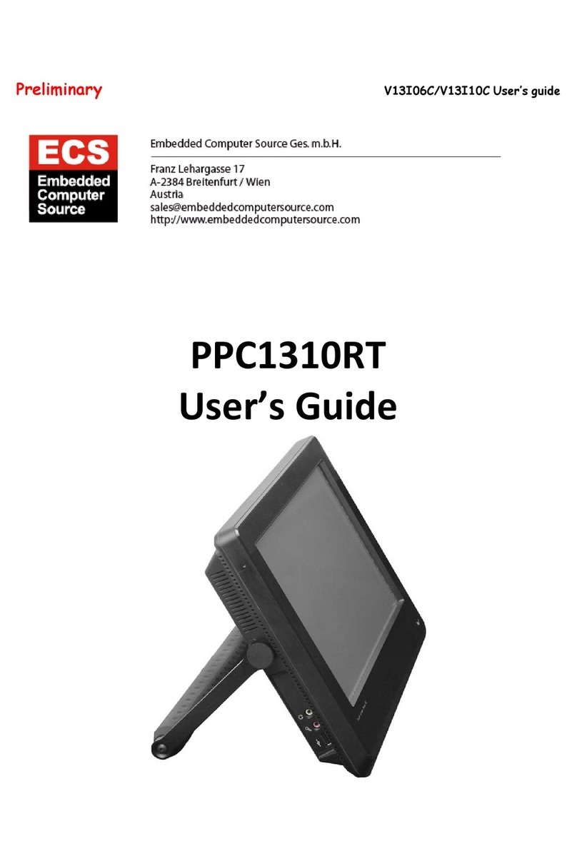 Embedded computer Source V13I10C Manuale utente