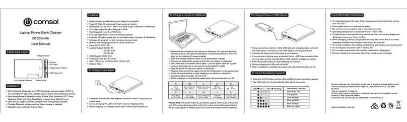COMSOL NP200 Manuale utente