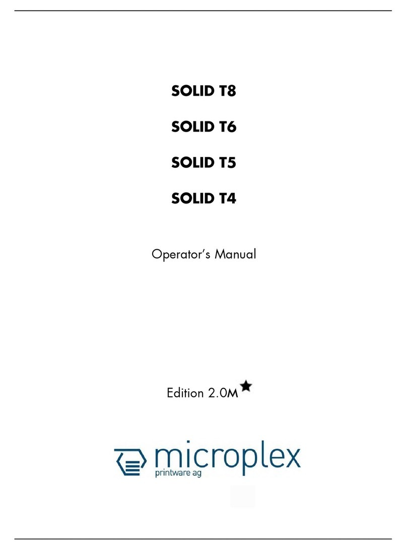 Microplex SOLID T8 Manuale utente