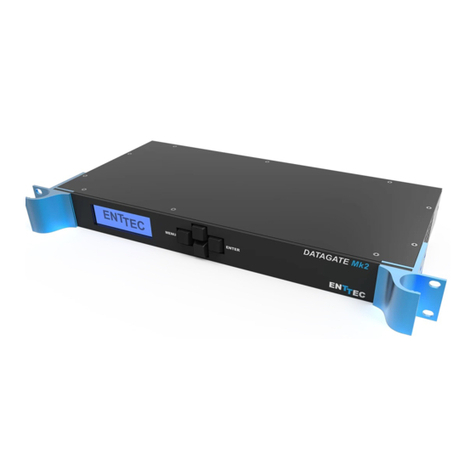Enttec DATAGATE MK2 Manuale di istruzioni