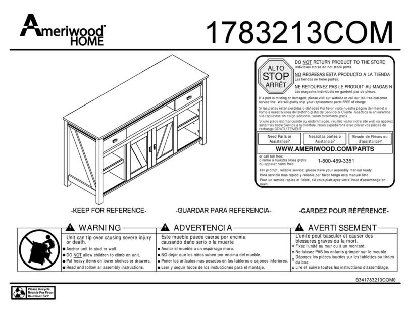 Ameriwood HOME 1783213COM Manuale utente