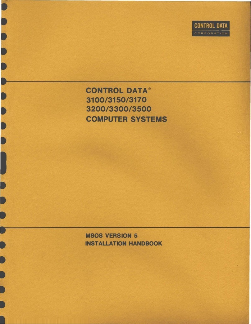 Control Data 3170 Manuale del sistema