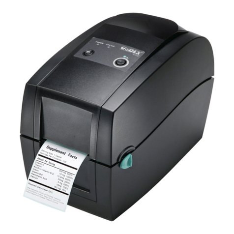 Godex RT200 Manuale utente