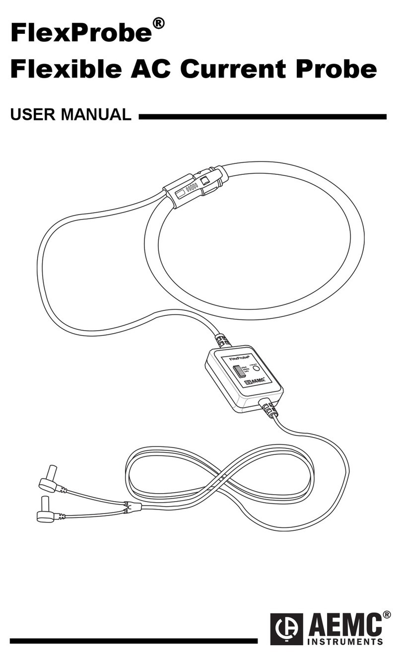 AEMC FlexProbe Manuale utente