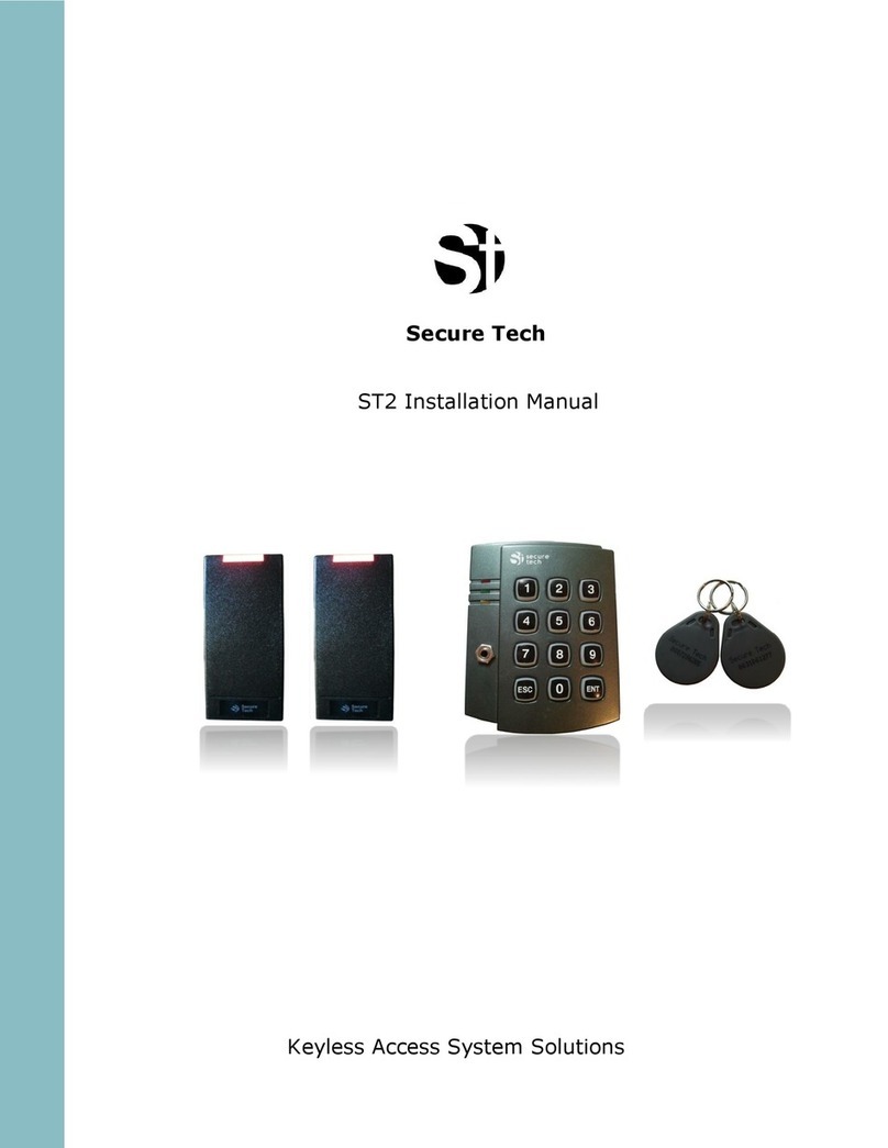 Secure Tech ST2 Manuale utente