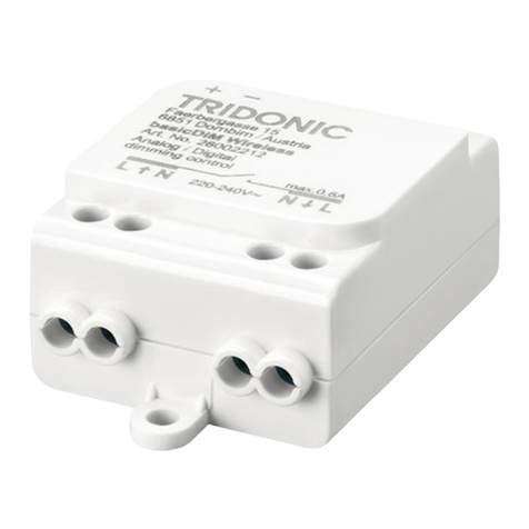 Tridonic basicDIM Wireless Manuale utente Tridonic basicDIM Wireless Manuale utente