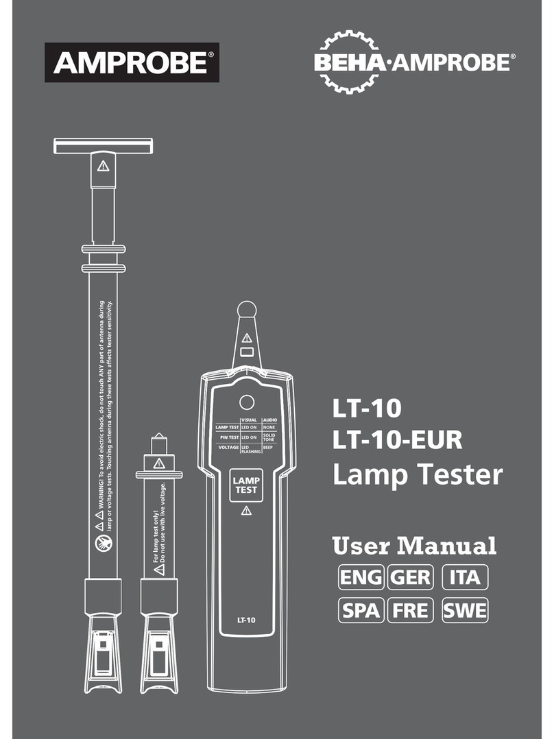 Amprobe LT-10 Manuale utente