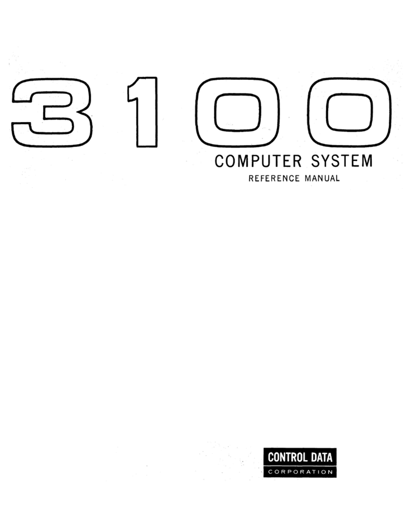 Control Data 3100 Manuale utente