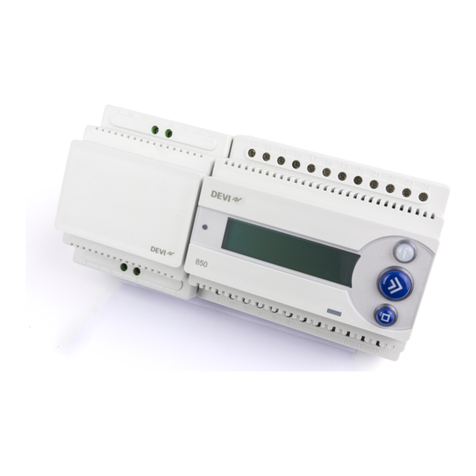 DEVI DEVIreg 850 Manuale utente