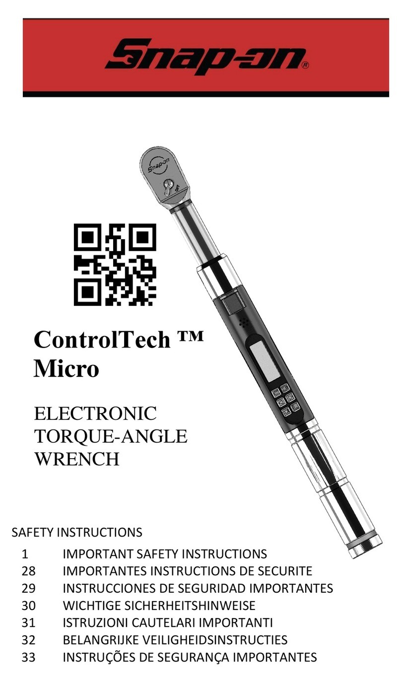 Snap-On ControlTech Micro Manuale utente