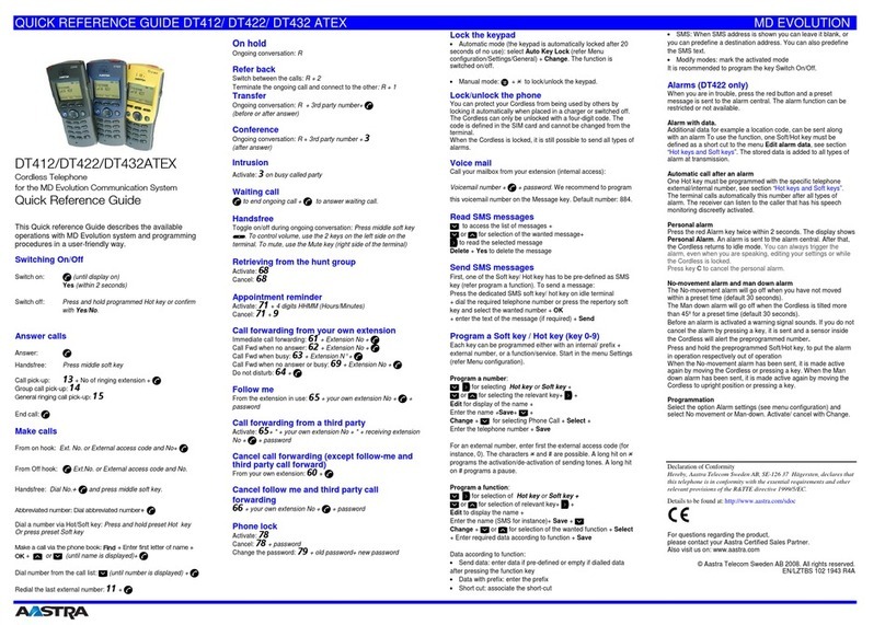 Aastra DT412 Manuale utente
