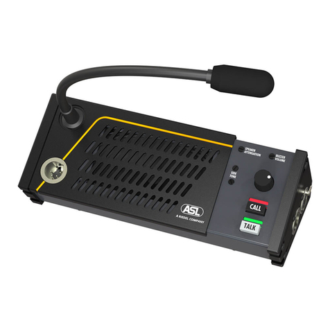 ASL INTERCOM PS 130 Manuale utente