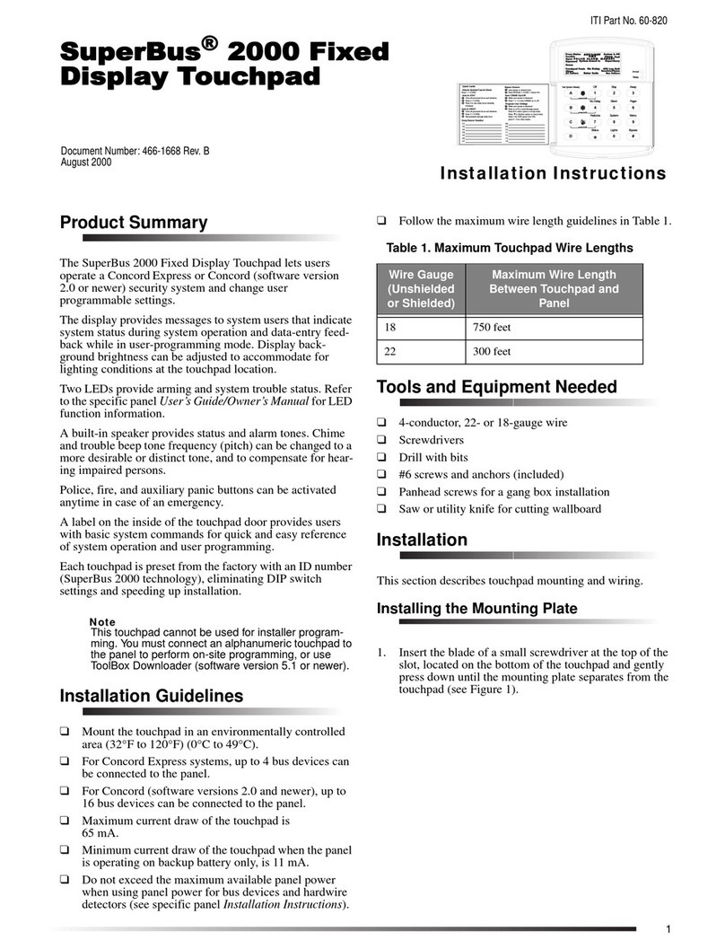 Interactive Technologies SuperBus 2000 Manuale utente