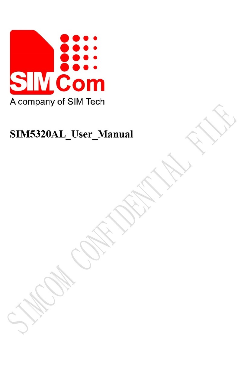 SimCom SIM5320AL Manuale utente