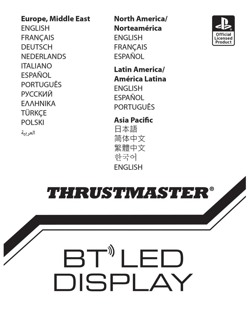 Thrustmaster BT Manuale utente