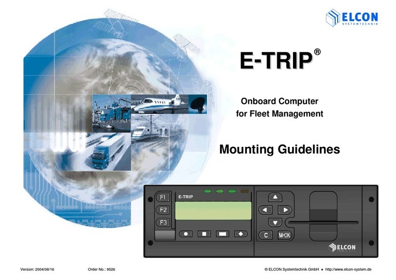 Elcon E-TRIP Manuale di istruzioni Elcon E-TRIP Manuale di istruzioni