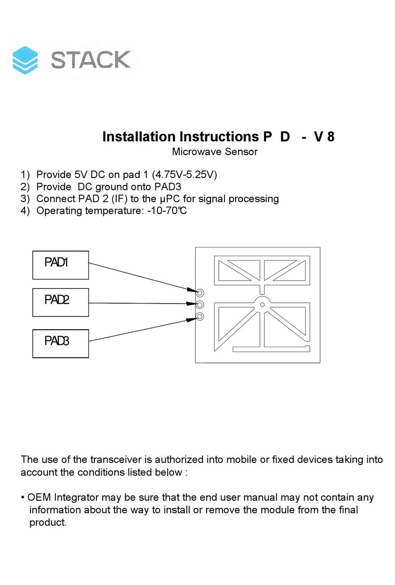 Stack PD-V8 Manuale utente
