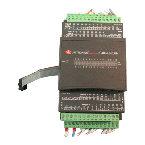 Unitronics IO-D16A3-RO16 Manuale utente