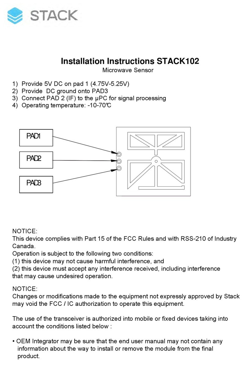 Stack STACK102 Manuale utente