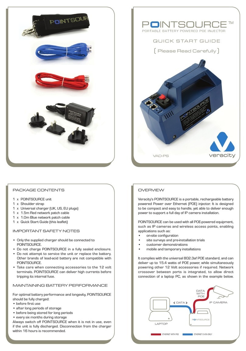 Veracity Pointsource Manuale utente
