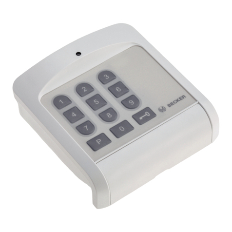 Becker Centronic EasyControl  EC513 Manuale utente