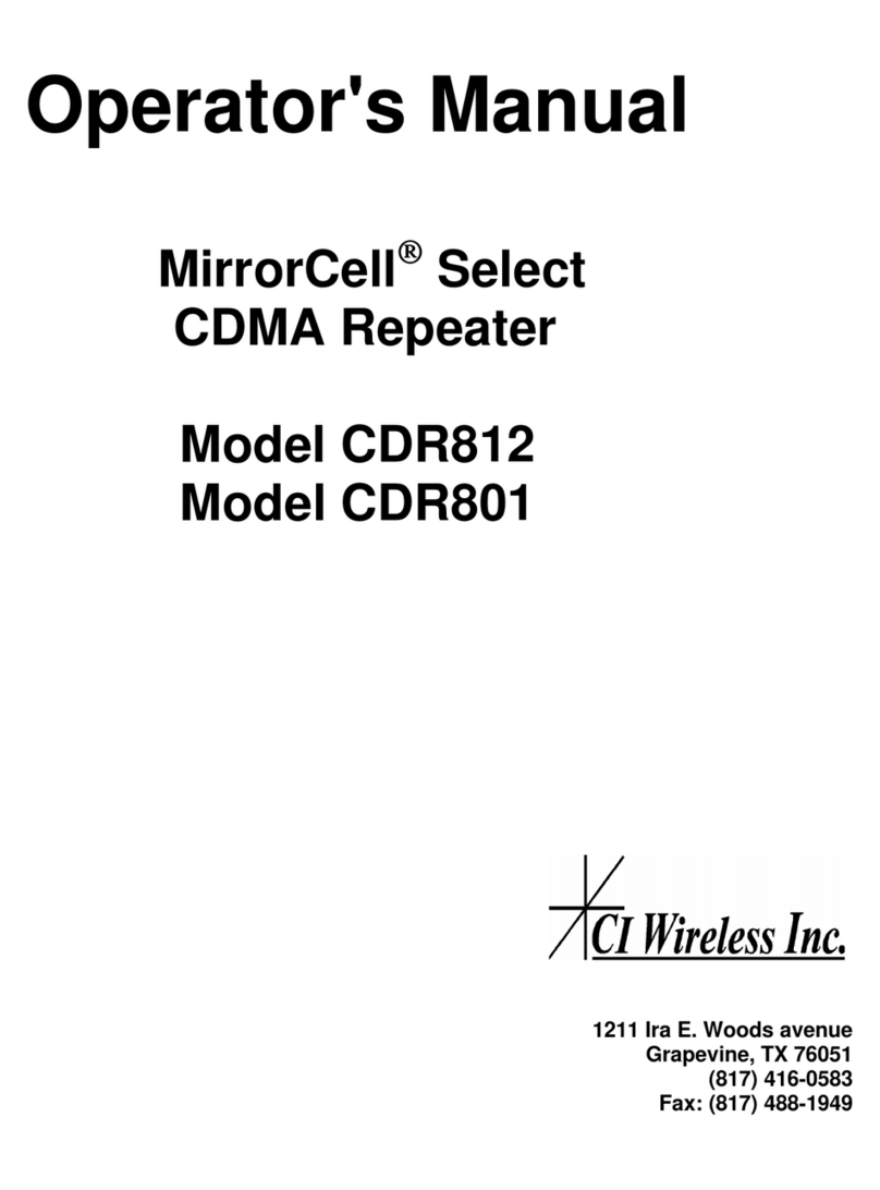CI Wireless MirrorCell Select Manuale utente