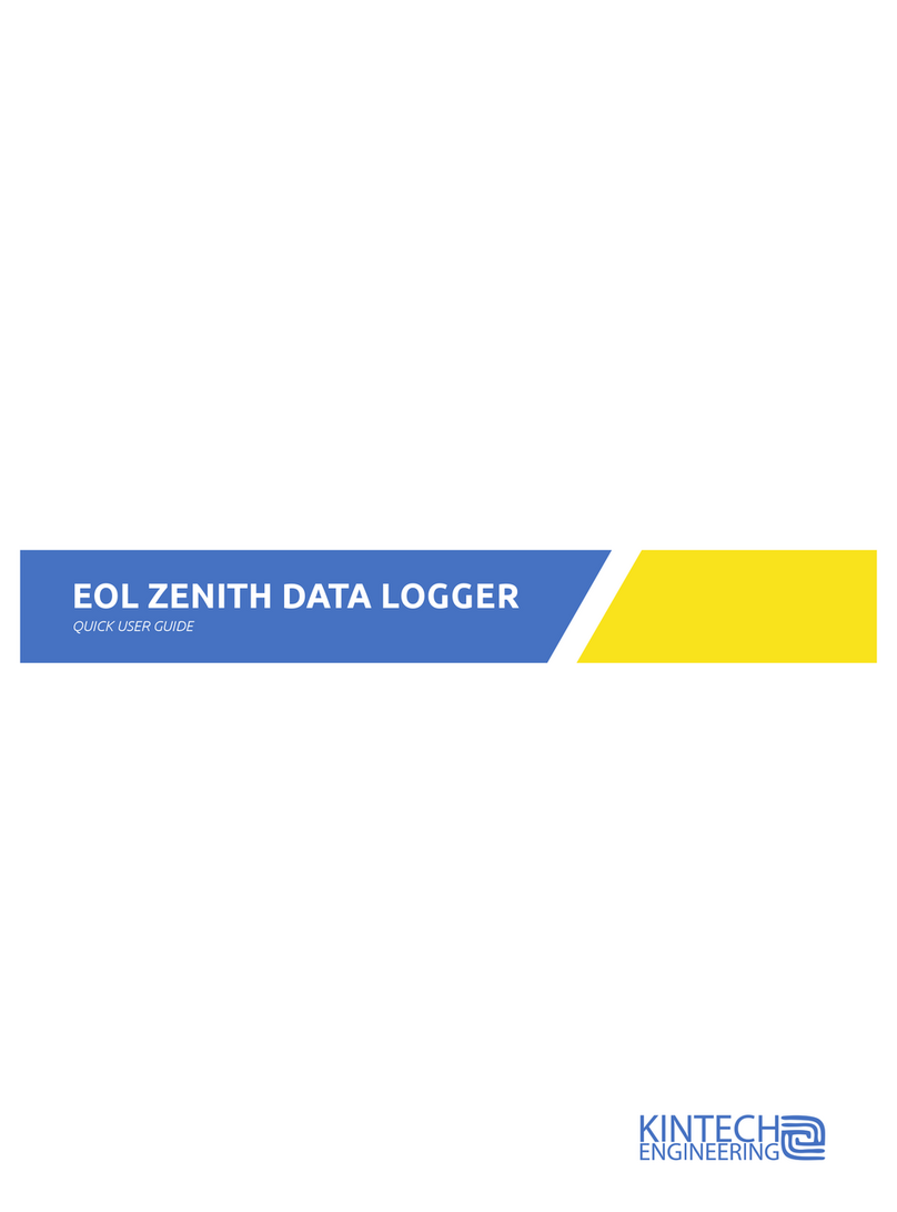 Kintech Engineering EOL Zenith Manuale di istruzioni