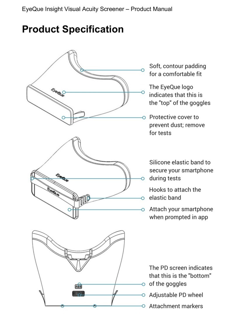 EyeQue Insight Manuale utente