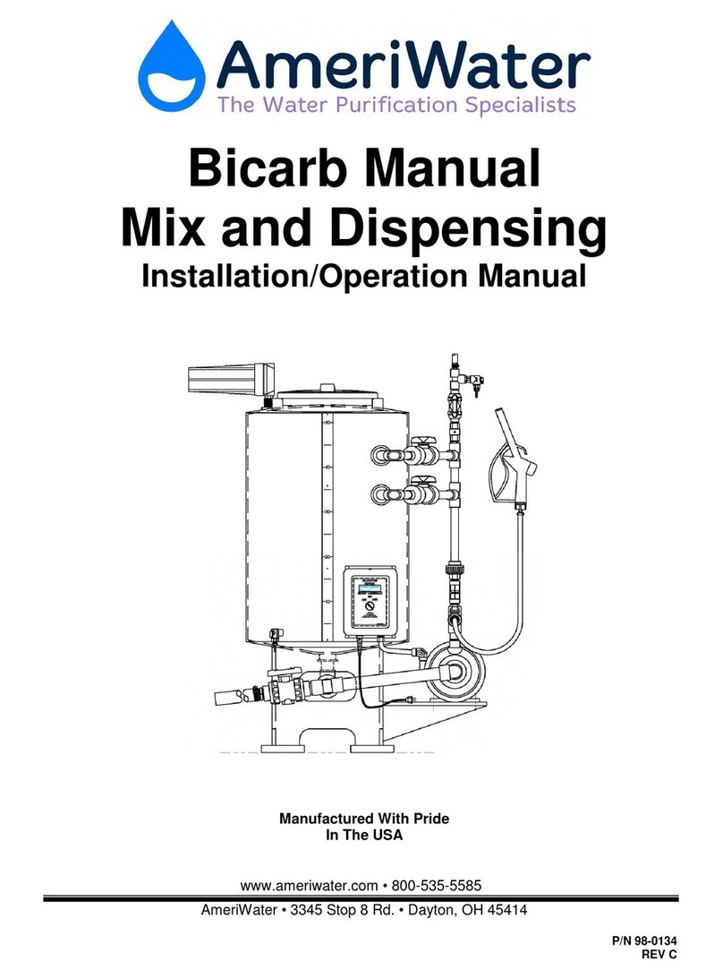 AmeriWater Bicarb Manuale utente