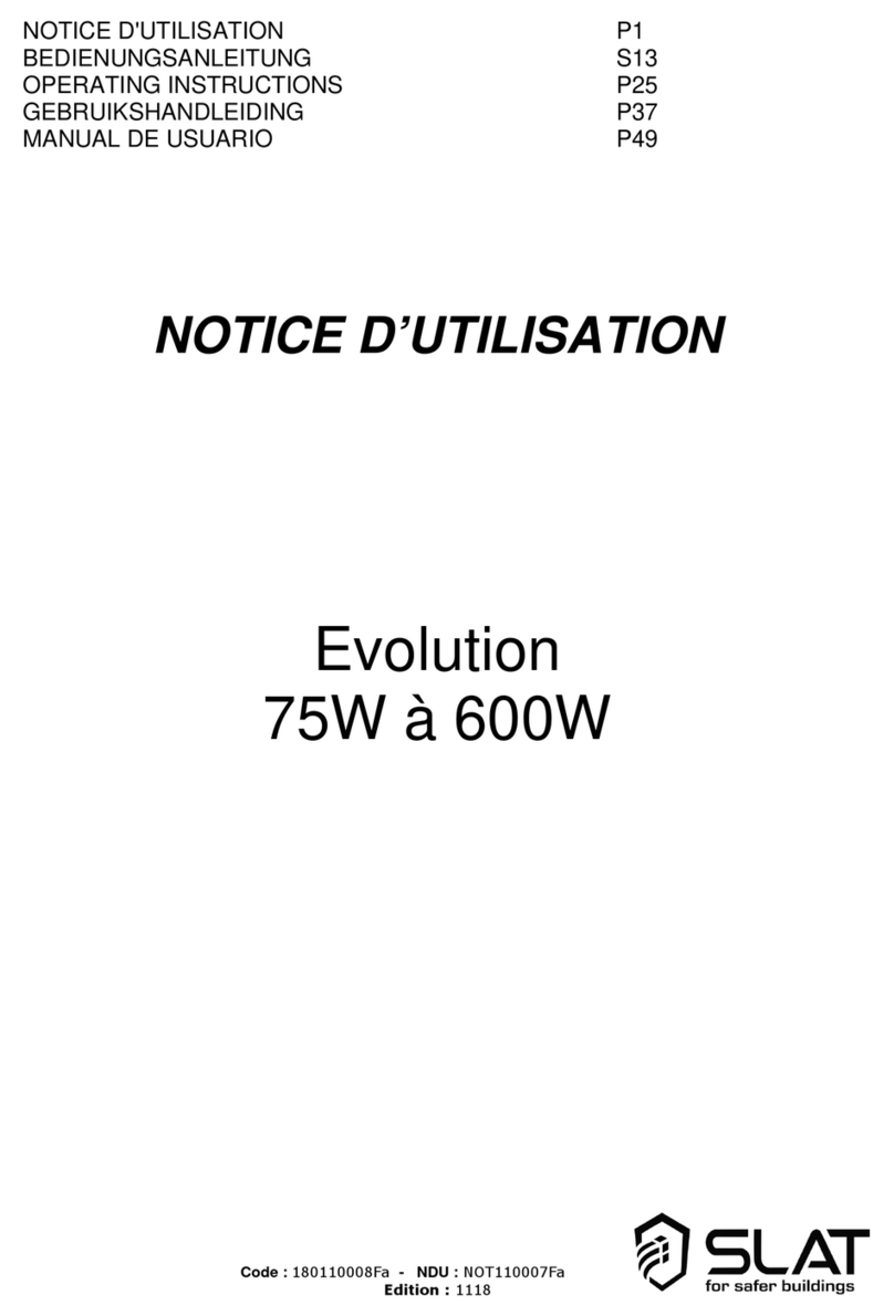 SLAT Evolution Manuale utente