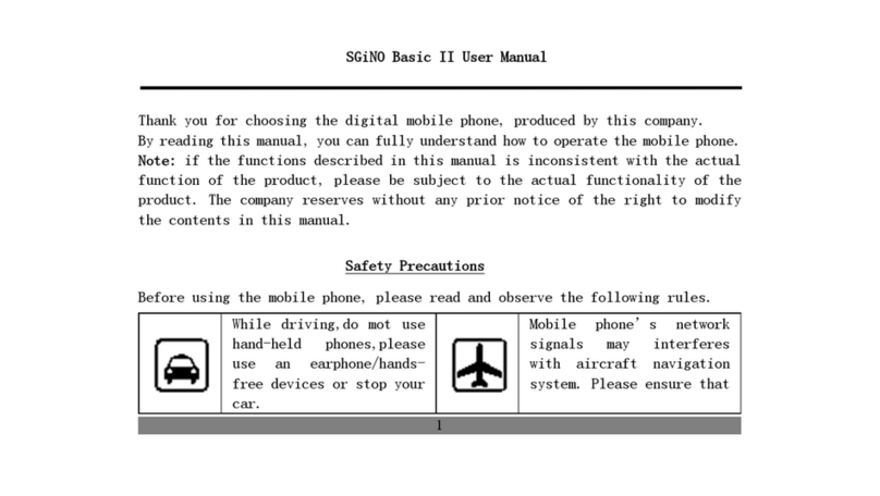 SGiNO Basic II Manuale utente