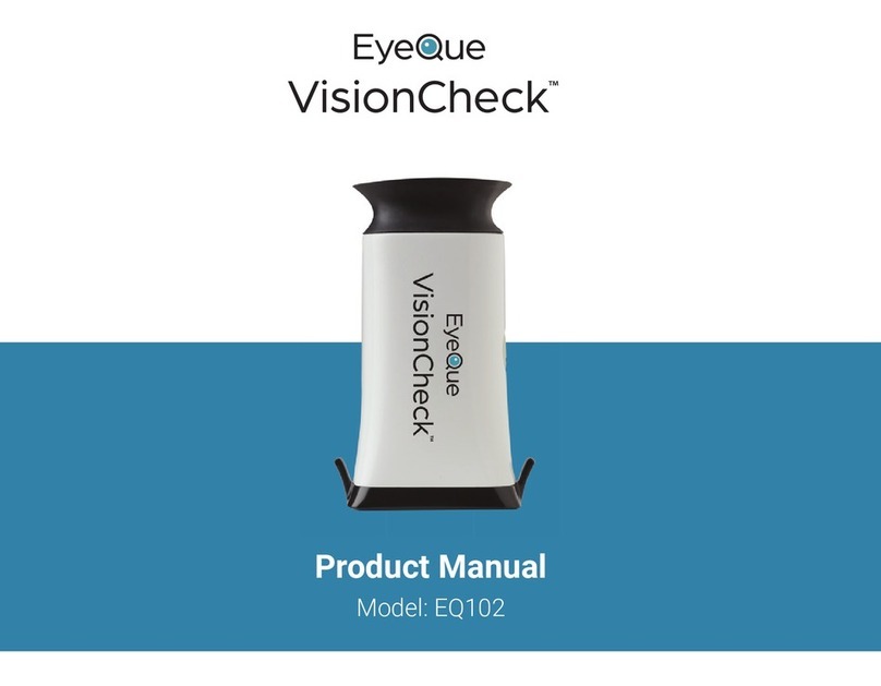EyeQue VisionCheck EQ102 Manuale utente
