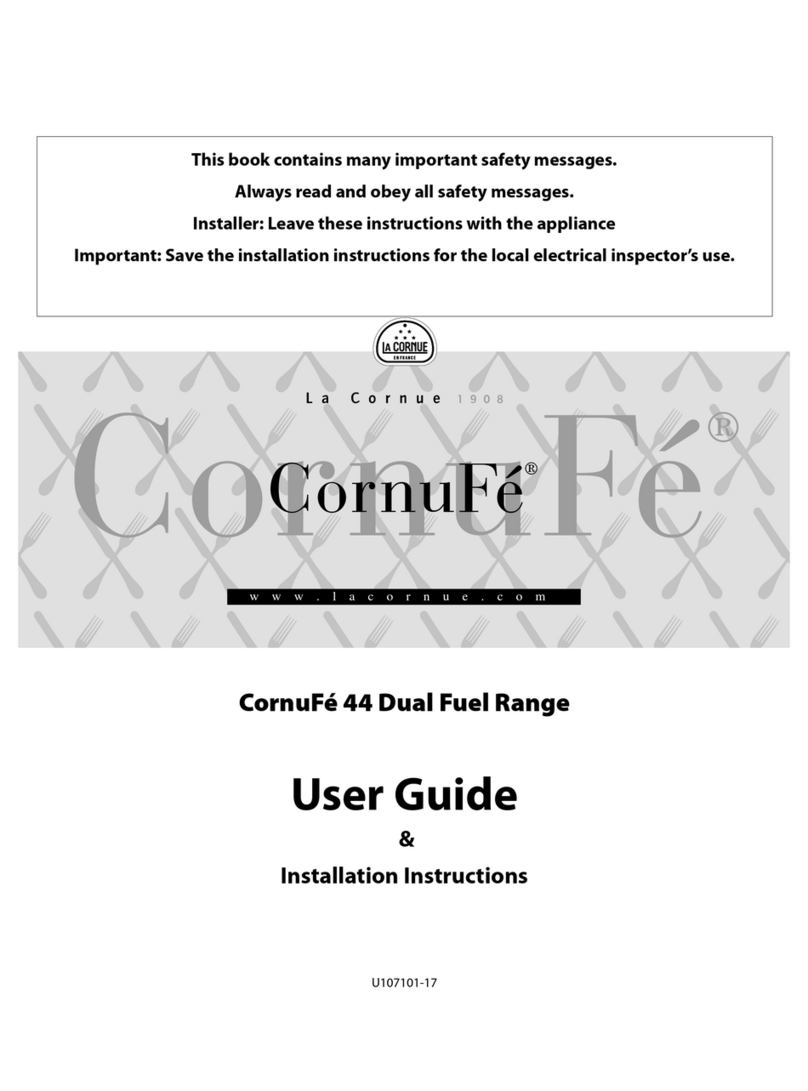 CornuFé 44 Manuale di istruzioni