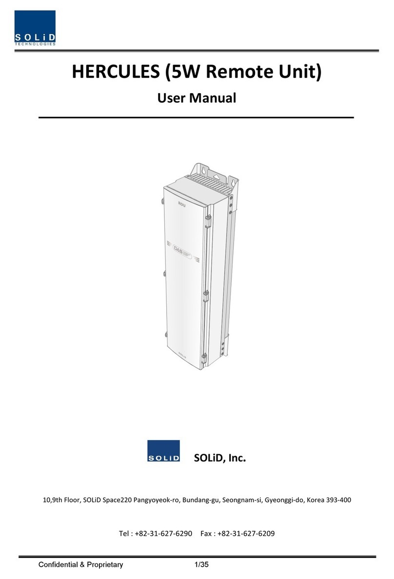 Solid Technologies HERCULES Manuale utente
