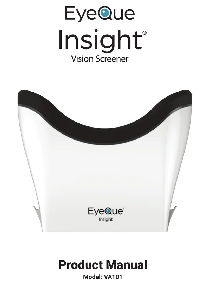 EyeQue Insight VA101 Manuale utente