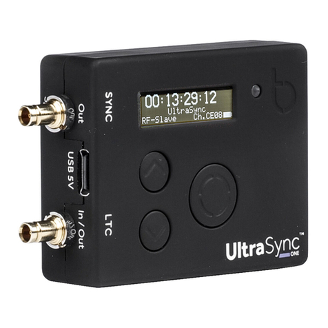 timecode systems UltraSync BLUE Manuale utente