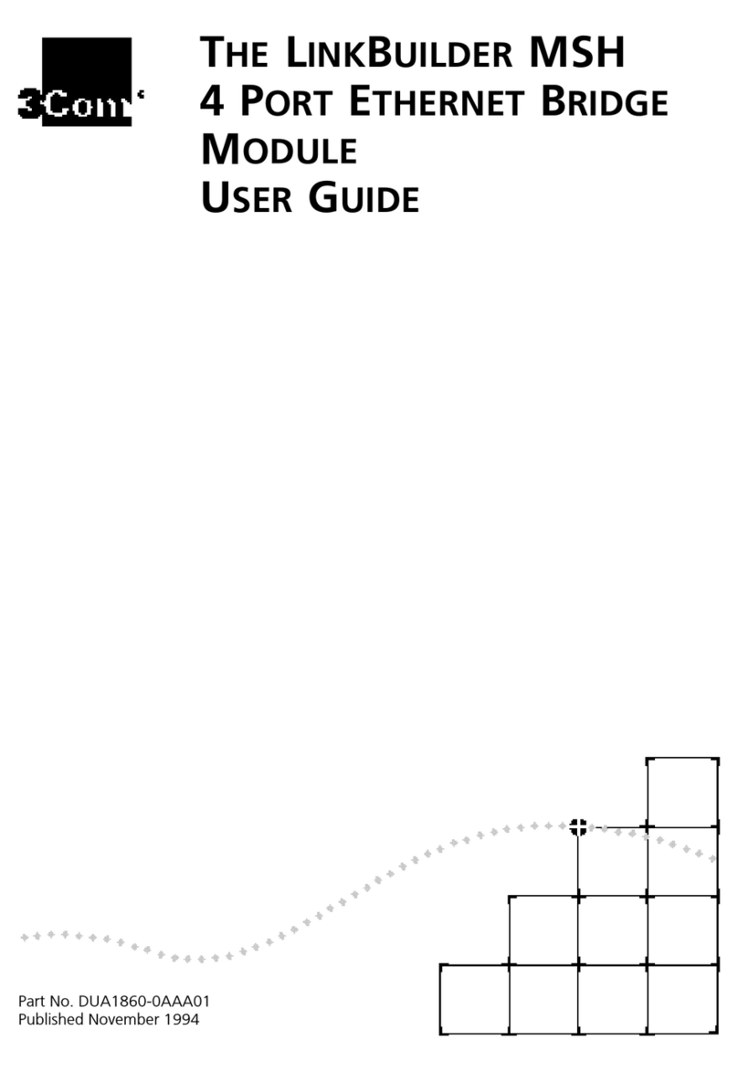 3Com LinkBuilder MSH Manuale utente