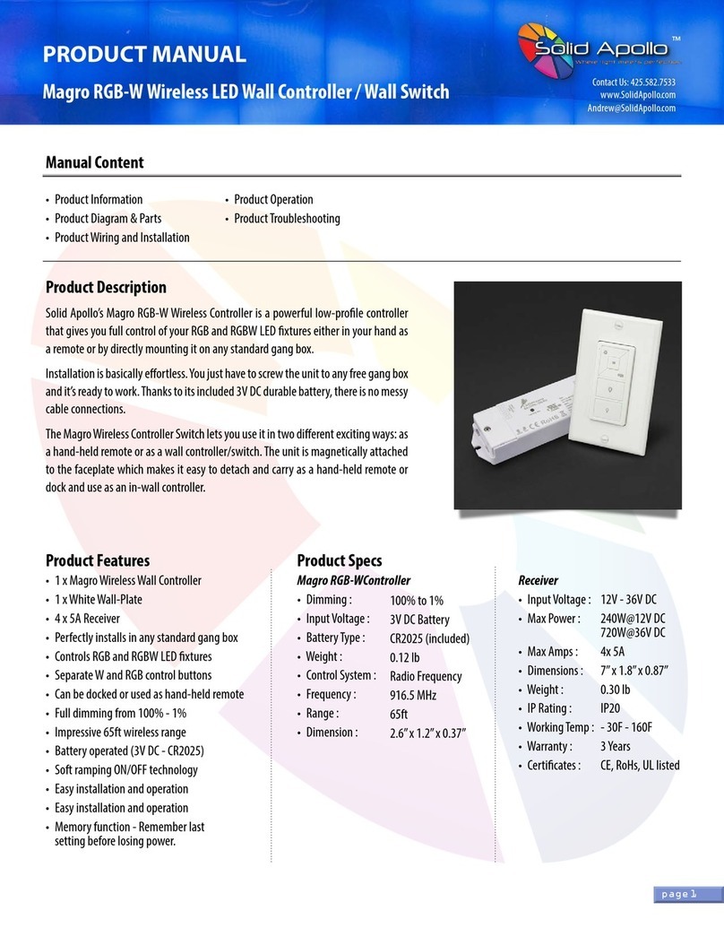Solid Apollo Magro Manuale utente