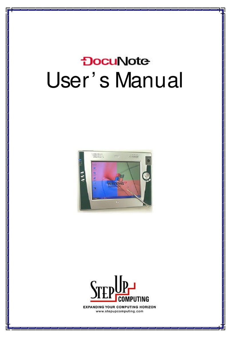 StepUp computing DocuNote Manuale utente
