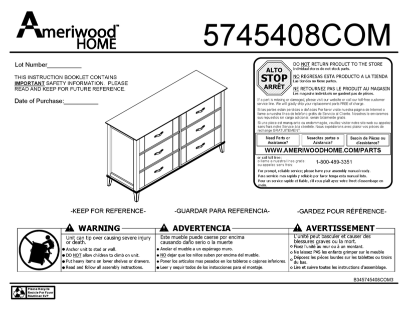 Ameriwood HOME 5745408COM Manuale utente