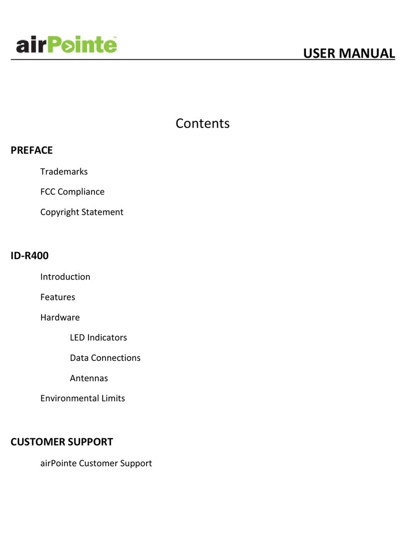 airPointe ID-R400 Manuale utente