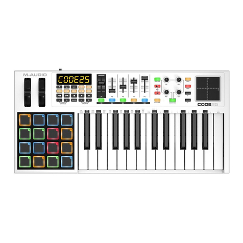 M-Audio code25 Manuale utente