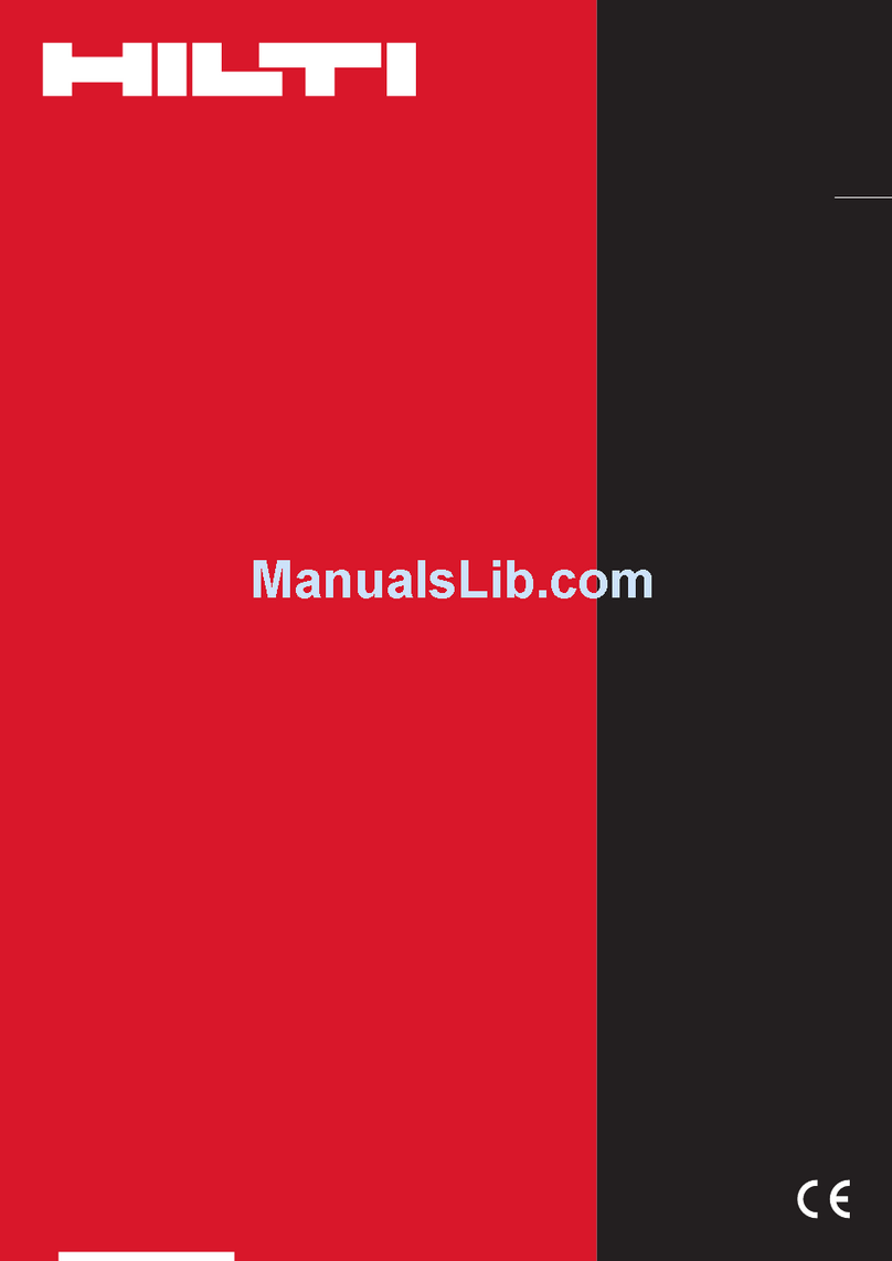 Hilti DS WS10 Manuale utente