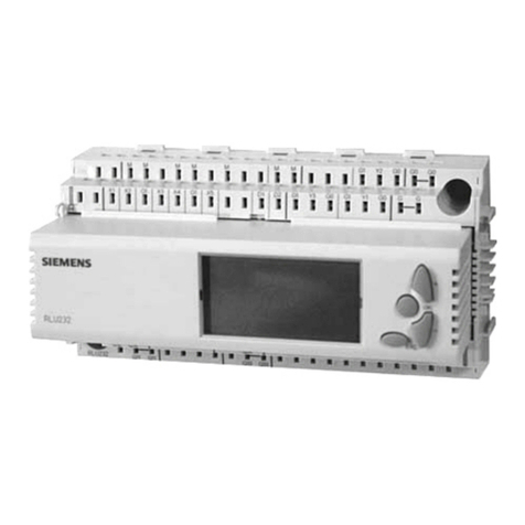 Siemens Synco 200 Manuale dell'operatore