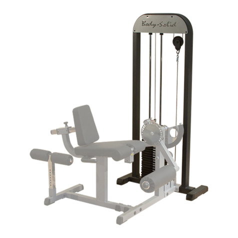 Body Solid G-STACK Manuale utente